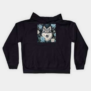 Rosy Pomsky Kids Hoodie